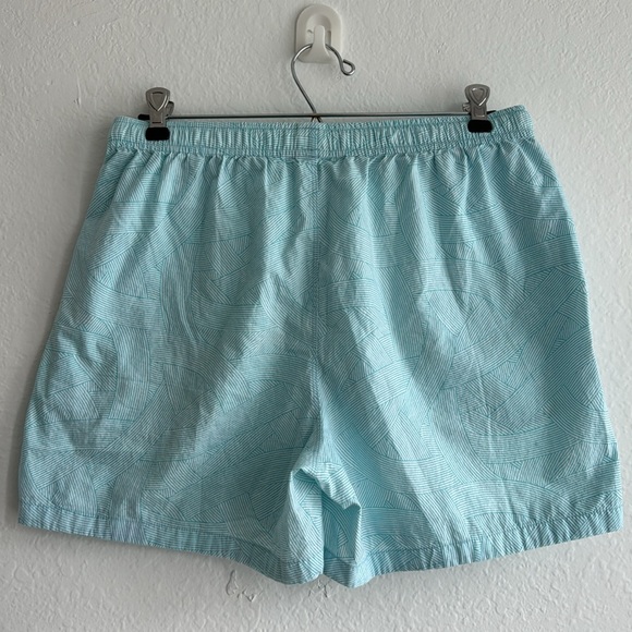 UNIQLO Ligth Blue Loungewear Elastic Waistband Shorts Sz M Side Pockets Bottom - Picture 3 of 10